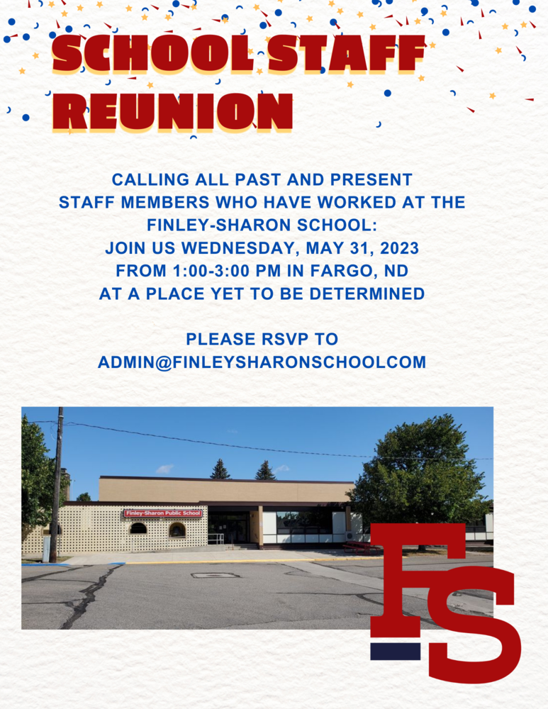 School Staff Reunion FinleySharon Public School