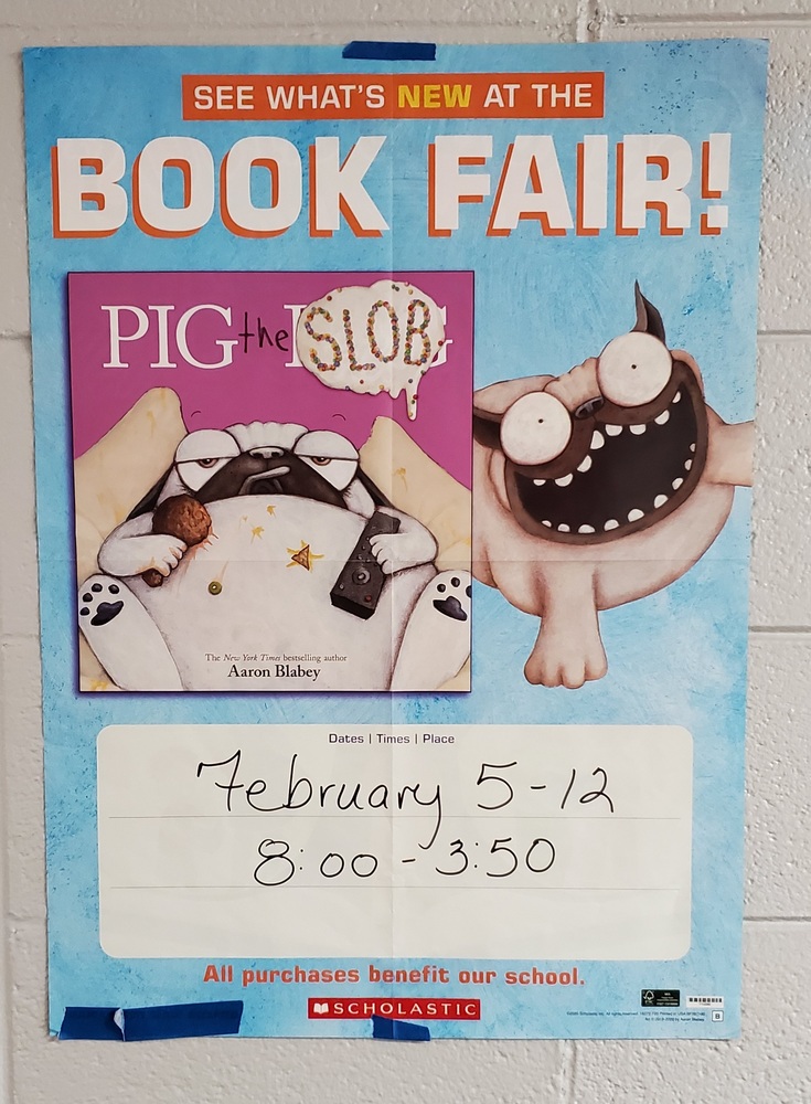 The Book Fair is going on now!