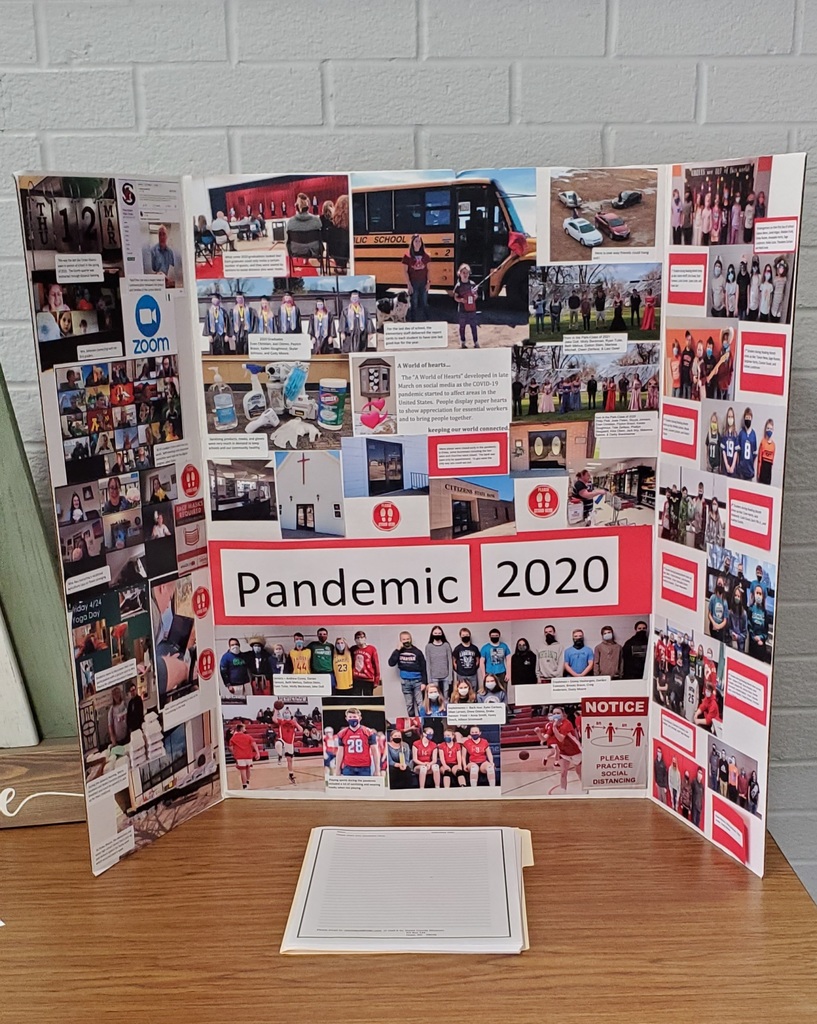 pandemic display board