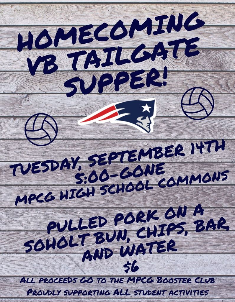 mpcg homecoming vb tailgate