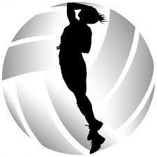 volleyball image.girl hitting